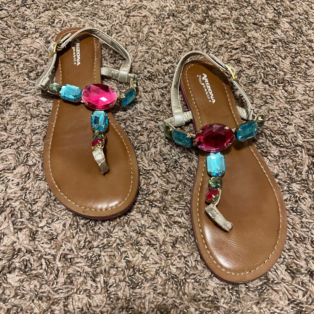 Arizona Jeans Co. Gemstone Sandals